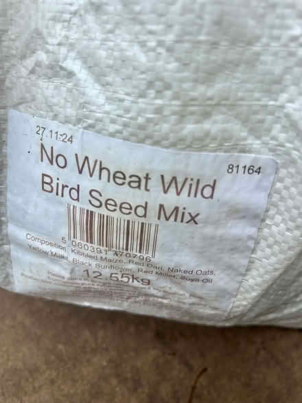 Photo of free Used but great condition No Wheat Wild Bird Seed Mix (Surbiton KT1) #2