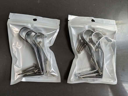 Photo of free Two adjustable chrome curtain poles (Braithwaite CA12) #3