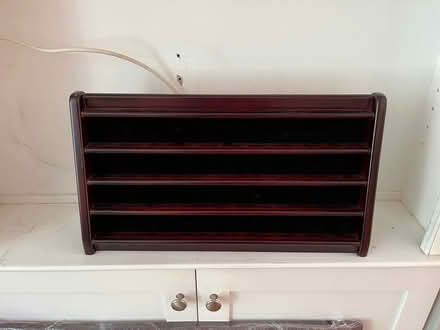 Photo of free Challenge coin holder - wood (Upper NW DC) #1