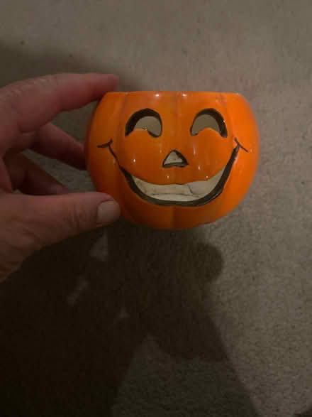 Photo of free Little pumpkin plant pot holder (Barking IG11) #1