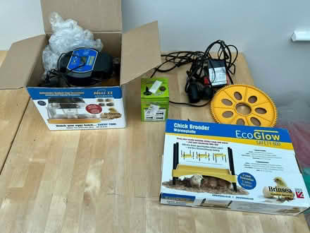 Photo of free Quail keeping kit + incubator etc. (Guiseley LS20) #1