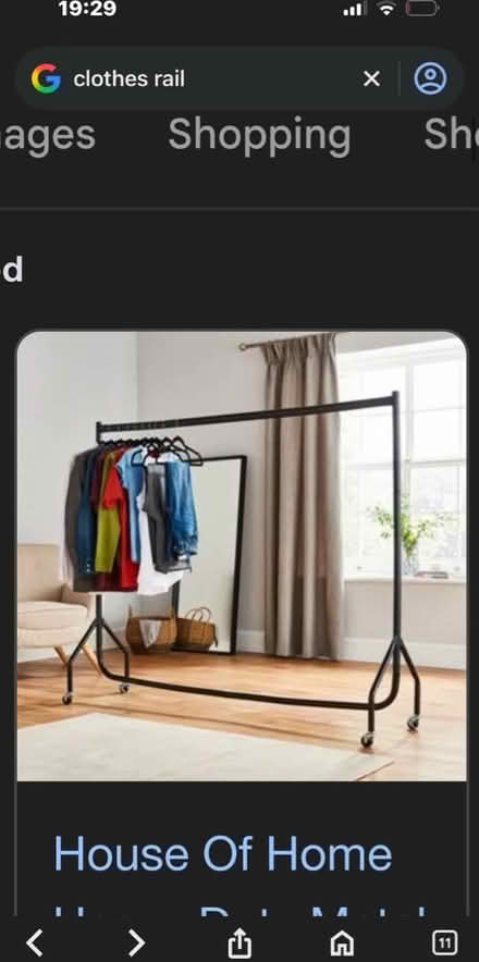Photo of Clothes rail (GL54) #1