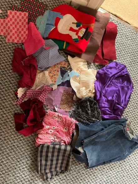 Photo of free Small pieces of fabric (Innsworth GL3) #1