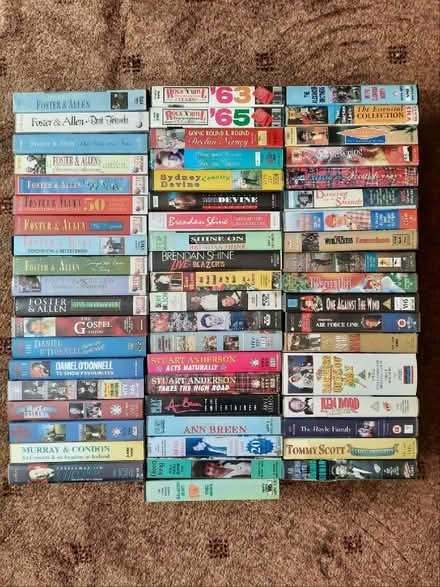 Photo of free Various video cassettes (Stanhope DL13) #1