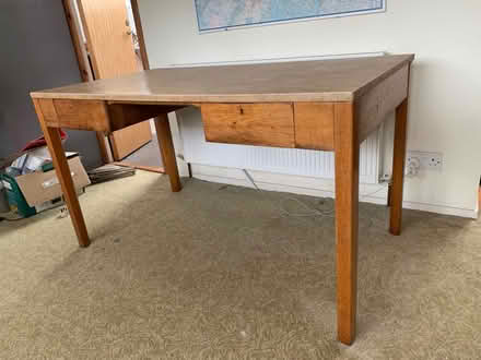 Photo of free Large wooden desk (Portinscale Keswick CA12) #1