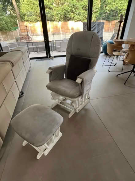 Photo of free rocking chair and footrest (Salford M7) #2