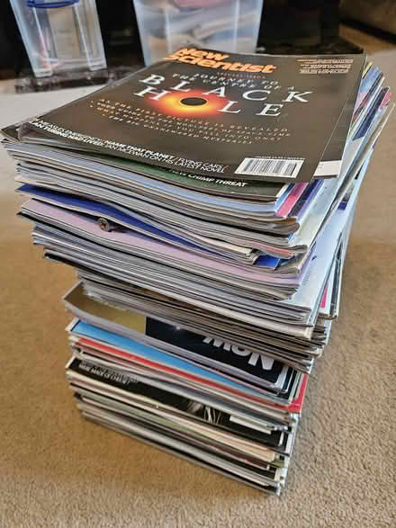 Photo of free New Scientist Magazines (Pembury TN2) #2
