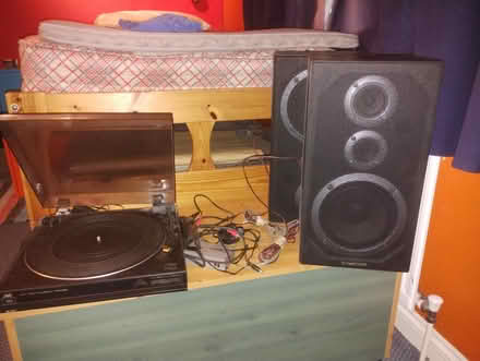 Photo of free Record player and speakers (Orwell SG8) #1