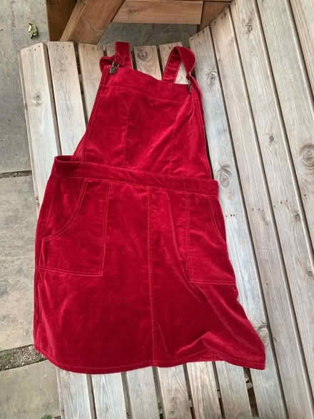 Photo of free “Harper & Lewis “ Dungadress Pinafore Velvet L (Northfield B31) #1