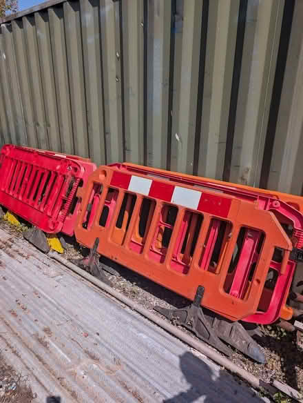 Photo of free Construction barriers (Rhuddlan LL18) #1