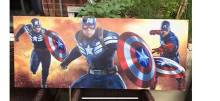 Photo of free Super large Canvas Captain American (Northfield B31) #2