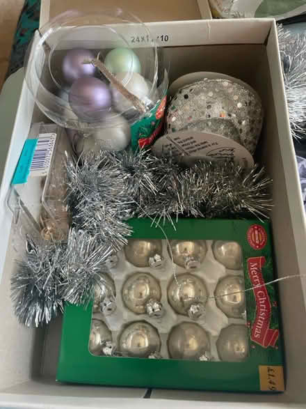 Photo of free Box of assorted xmas decorations (Halifax, HX1) #1