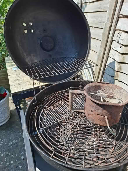 Photo of free Charcoal BBQ on stand (BA2) #2