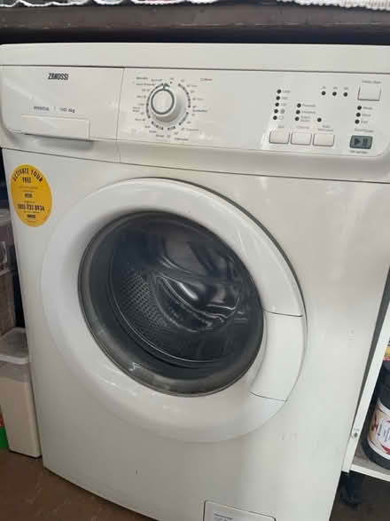 Photo of free Zanussi washing machine (Woolwich SE18) #2