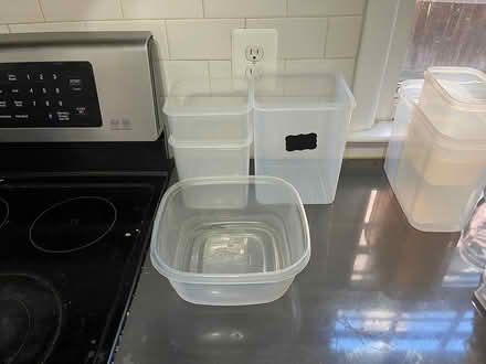 Photo of free Plastic containers (Upper NW DC) #2