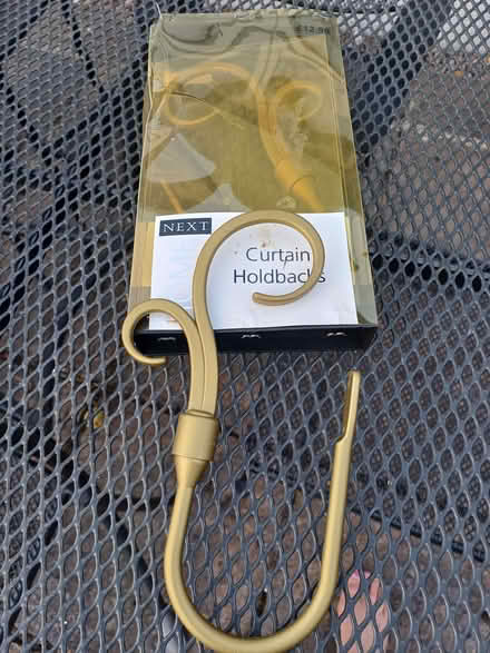 Photo of free Unused Matt hold curtain holdbacks - pair (Moor Park HA6) #1