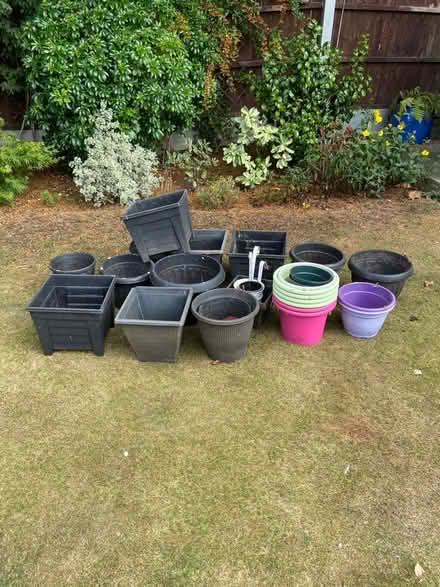 Photo of free Garden plastic pots and planters. (Aigburth L19) #2
