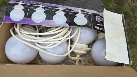 Photo of free Set of four, mains powered gazebo lights (Morley DE21) #2