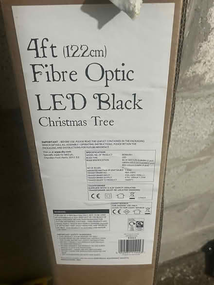Photo of free Fibre Optic Christmas Tree (Sheffield S20) #1