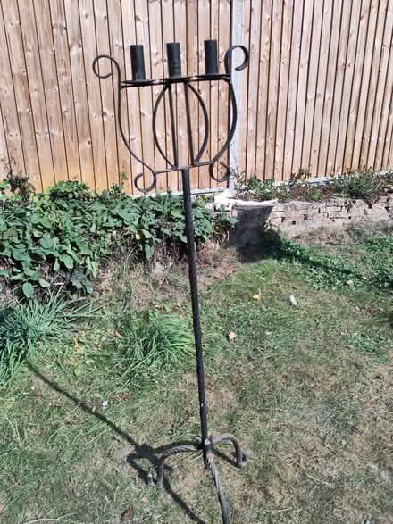 Photo of free Wrought iron candelabra (Leckhampton GL53) #1