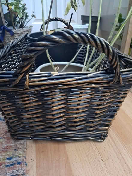 Photo of free Wooden basket (Weybridge KT13) #3