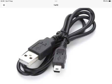 Photo of USB to usb mini cable (Kidderminster DY10) #1