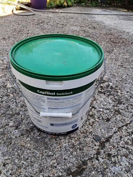 Photo of free Cuprinol Ducksback fence preserver paint (Amersham HP7) #2