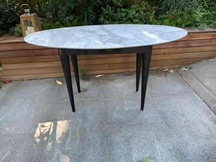 Photo of free Stone / marble work top table (BR49DJ) #1
