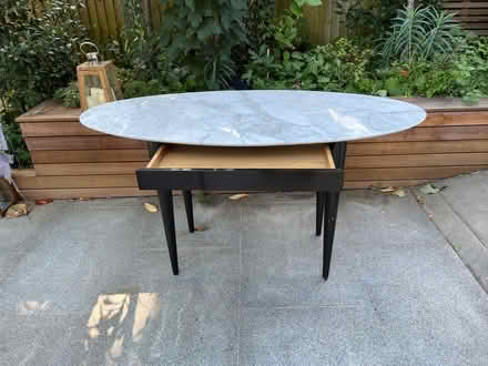 Photo of free Stone / marble work top table (BR49DJ) #2