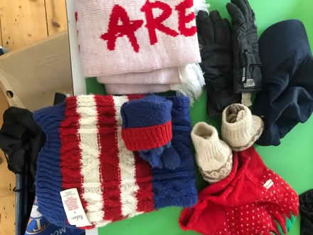 Photo of free Children’s winter gloves and scarves (Bear Flat) #1