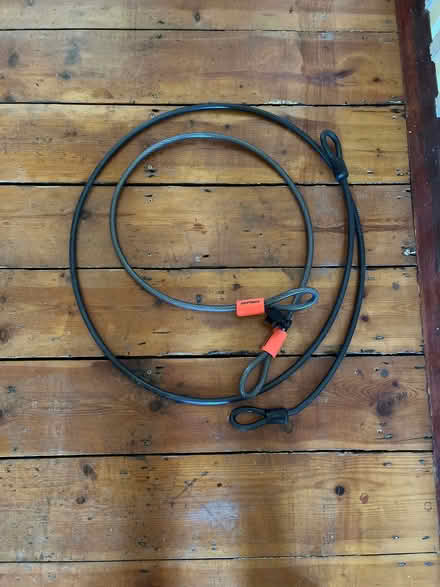 Photo of free Cables for bike lock (Woodlands TW7) #1