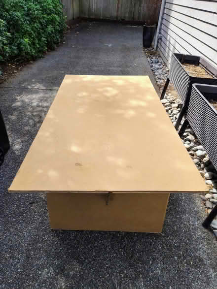 Photo of free Cardboard Table (Queen Anne) #1