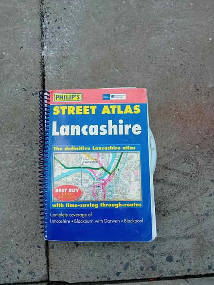 Photo of free Lancashire street map book (Lumb BB4) #1