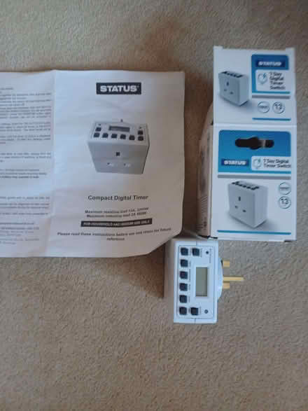Photo of free 7 day plug-in timer (Beaconsfield HP9) #1