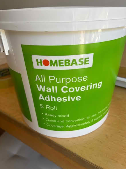 Photo of free Wallpaper paste ready mixed (Caldecott OX14) #3