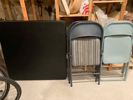 Photo of free Card table and chairs (Lexington) #1
