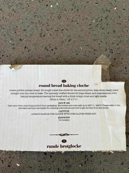 Photo of free Round Bread Baking Cloche (Aldwick PO21) #4