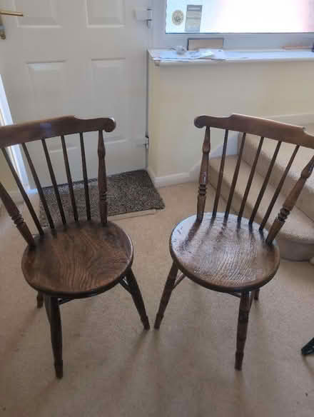 Photo of free 2 antique chairs (Chichester PO19) #1