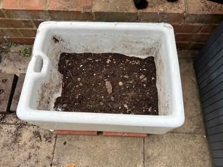 Photo of free Fireclay ceramic sink, as planter (Strood, ME2) #2
