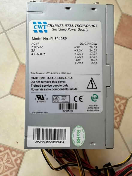 Photo of free Mouse, PC PSU, Power Supply (Canford Heath BH17) #2