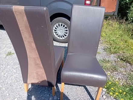 Photo of free 4 dining chairs (Bwlchgwyn/Gwynfryn - Wrexham) #2