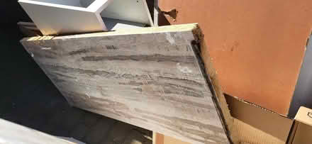 Photo of free used worktop & large piece new backing board (Huyton Quarry L36) #2