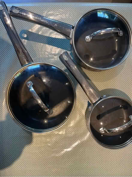 Photo of free 3 saucepans (Royal Leamington Spa CV32) #1