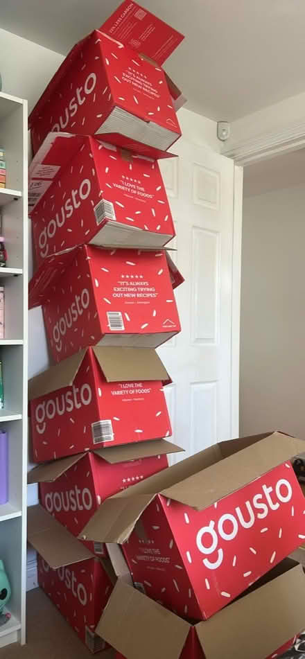 Photo of free 8 Cardboard boxes (B14) #1