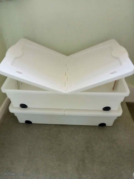 Photo of free Plastic storage boxes (Sunnyside RH19) #1