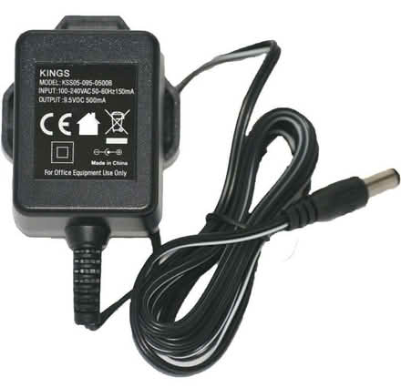 Photo of 9volt DC mains adaptor around 50 hz (Kingsmead) #1
