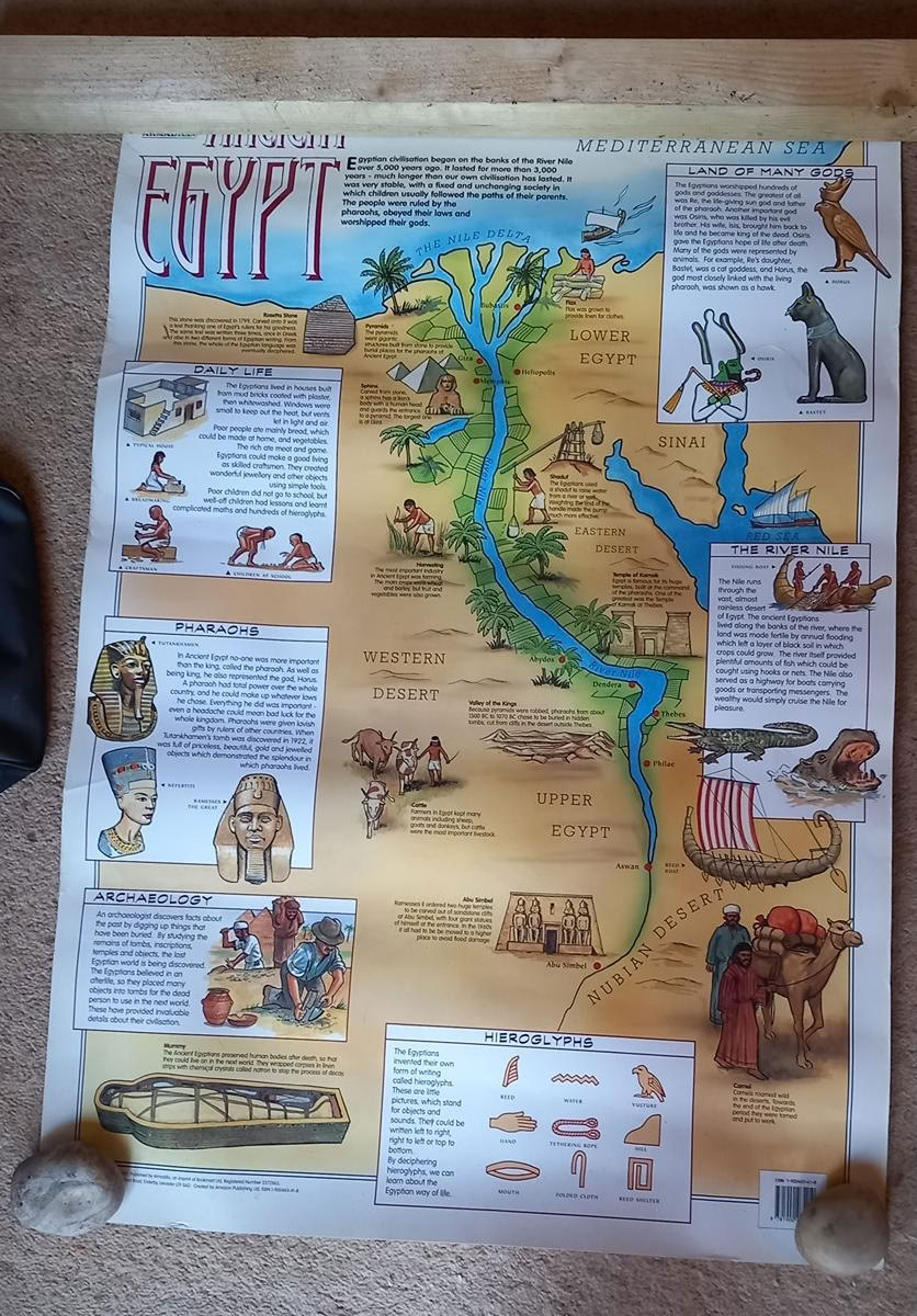 Free: Ancient Egypt educational poster A2 (CO4 Highwoods) - Colchester ...