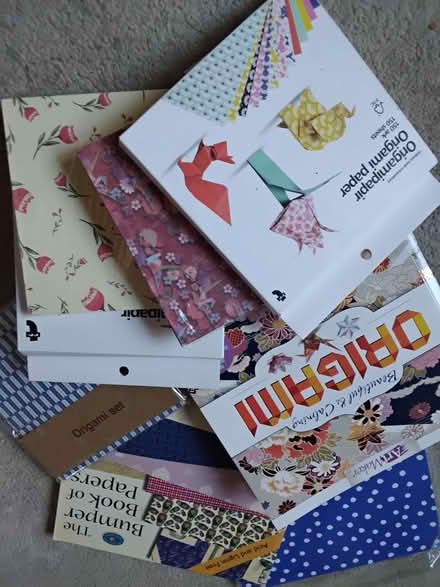 Photo of free Origami and craft paper (Northern Moor M23) #1
