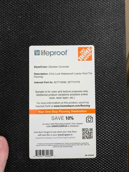 Photo of free Samples of luxury vinyl flooring (Castro Valley) #3
