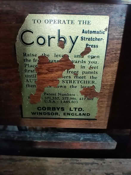 Photo of free "Corby" Trouser-press (Highway SL6) #2